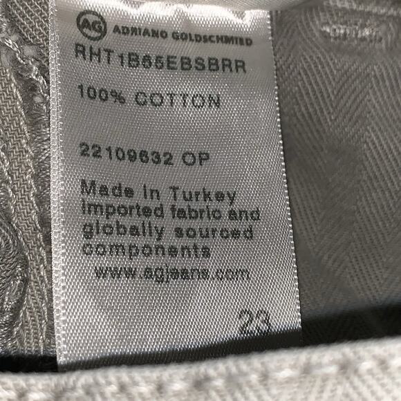 AG ADRIANO GOLDSCHMIED Pant 23 RELAXED STRAIGHT VTG Embroidered - Picture 12 of 13